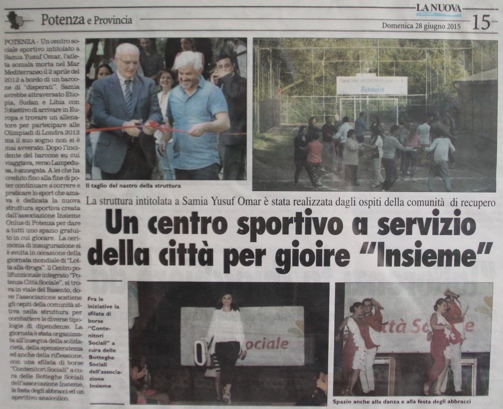 un centro sportivo a servizio della città